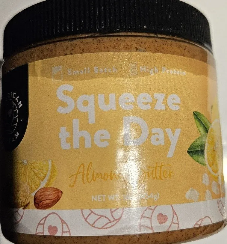 Squeeze The Day Almond Butter