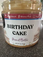 Birthday Cake Peanut Butter