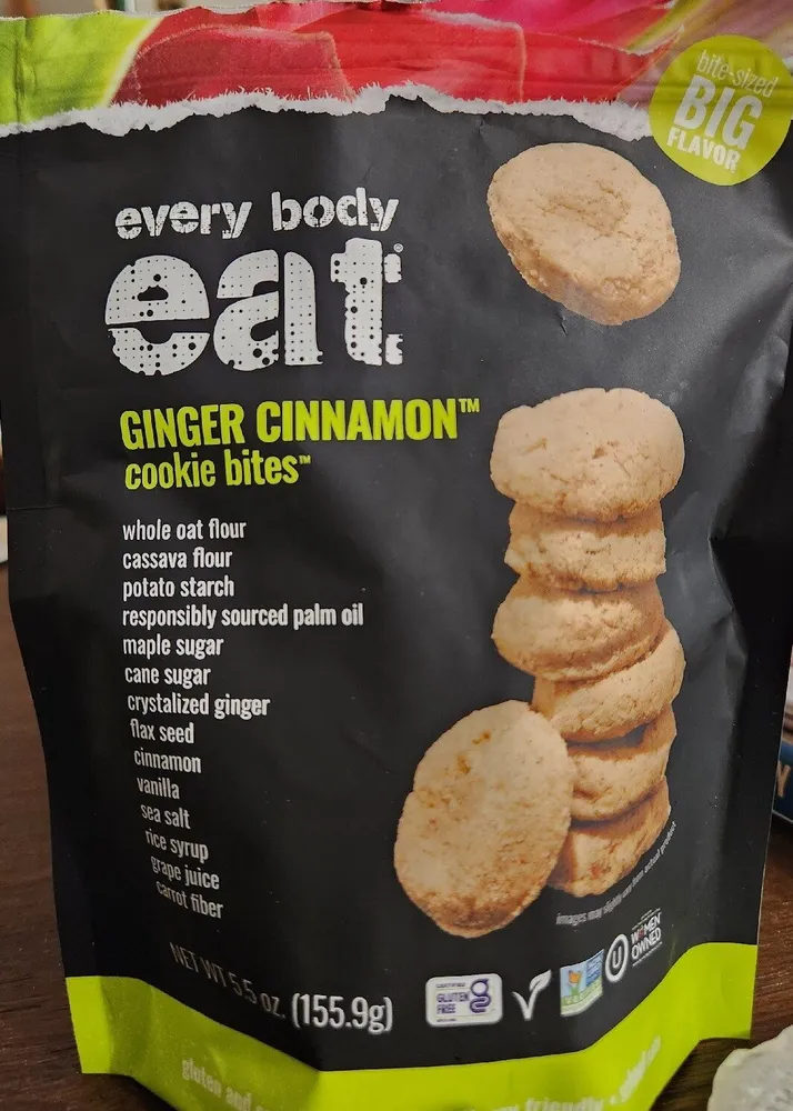 Ginger Cinnamon Cookie Bites