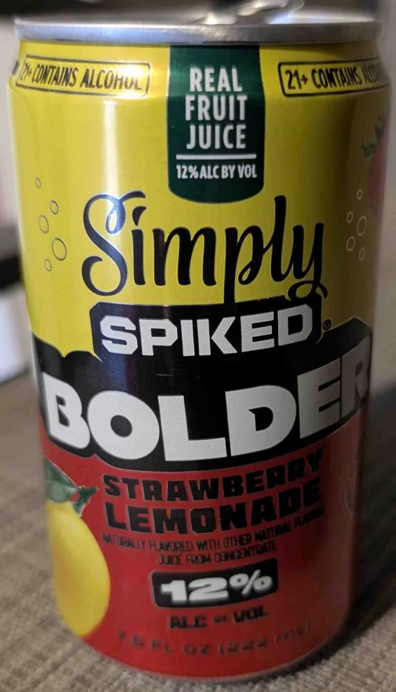 Spiked Bolder Strawberry Lemonade