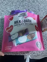 Milk And Dark Chocolate Wafers