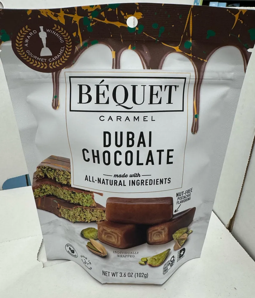 Caramel Dubai chocolate