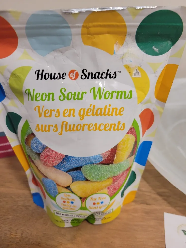 Neon Sour Worms
