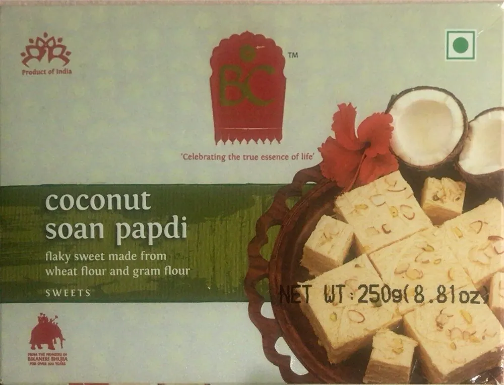 Coconut soan papdi