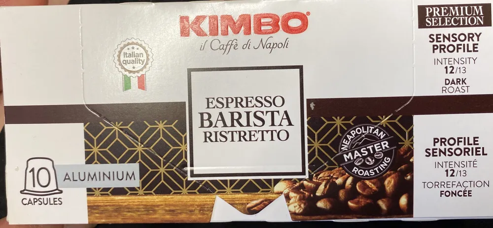 Espresso barista ristretto