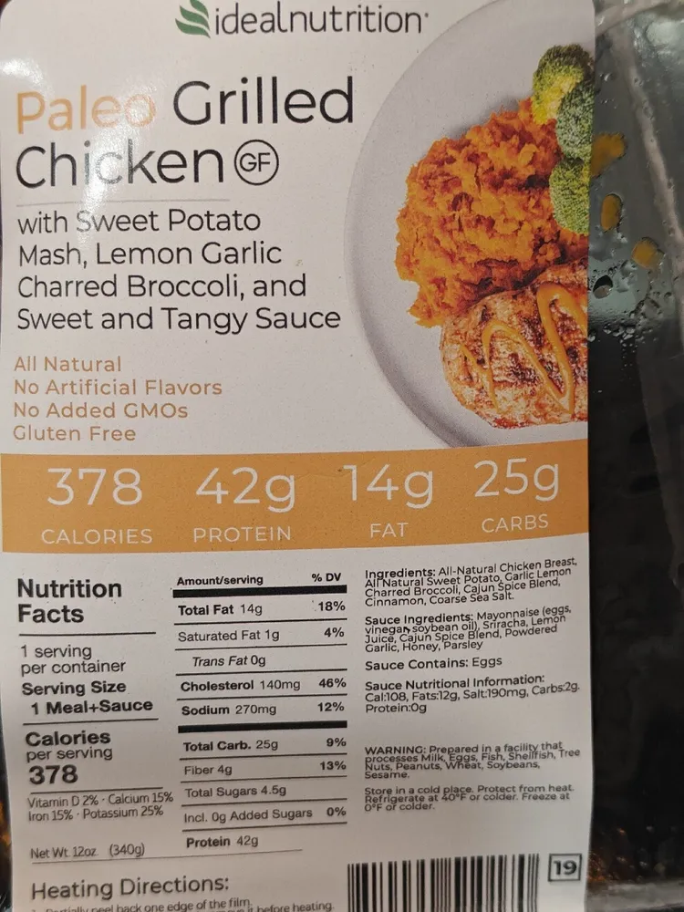 Paleo Grilled Chicken
