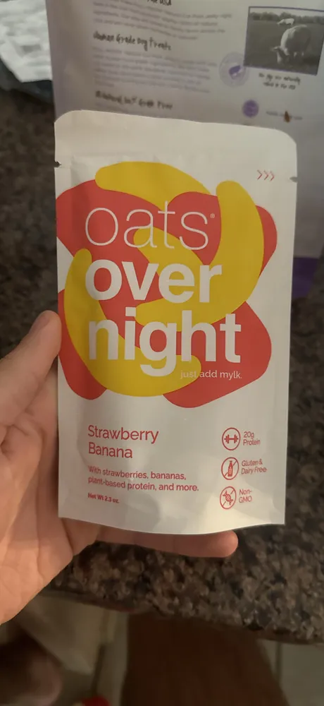 Strawberry banana Oats
