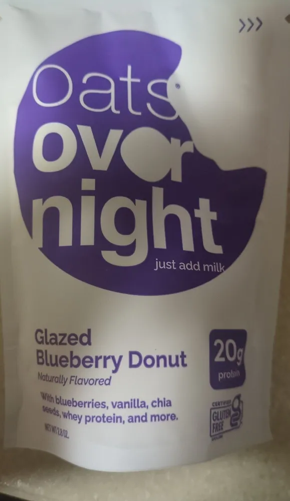 Glazed Blueberry Donut