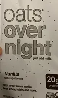 Vanilla oats overnight