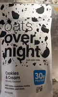 Oats Overnight Cookies & Cream