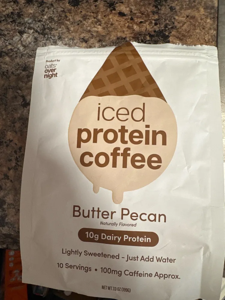 iced protein coffee Butter Pecan