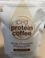 White Chocolate Mocha Latte Iced Protein Coffee