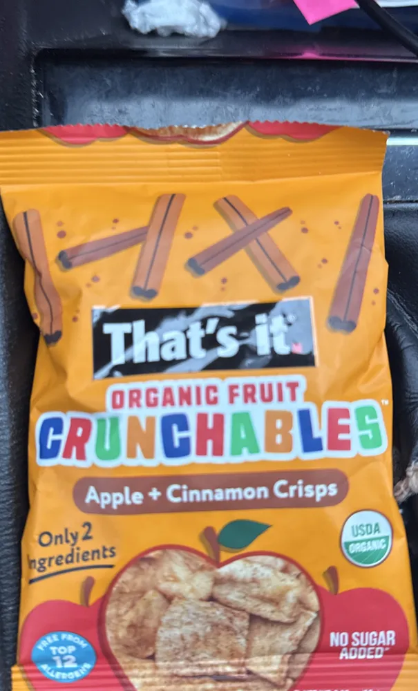 Apple + Cinnamon Crisps