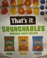Crunchables Organic Fruit Crisps