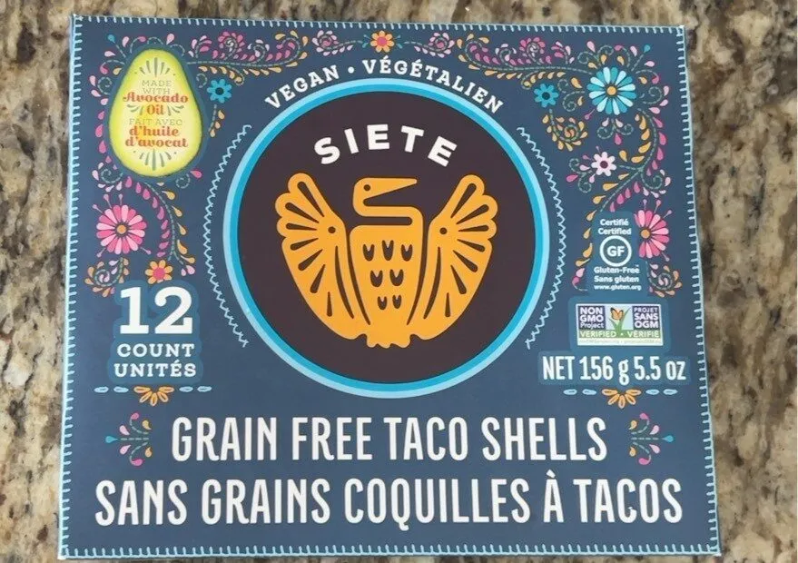 Grain free taco shells