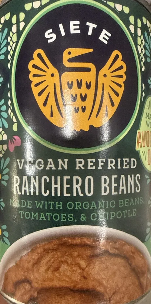 Vegan Refried Ranchero Beans