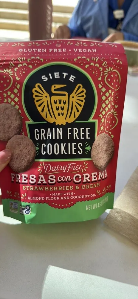 Fresas con Crema Strawberries & Cream Grain Free Cookies