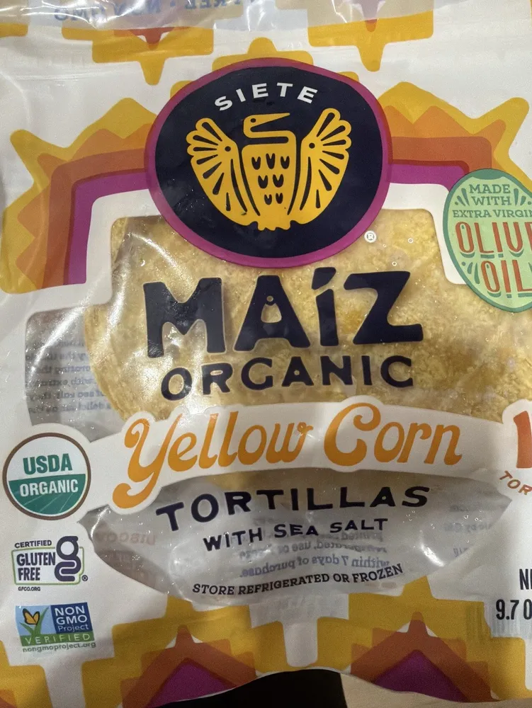 Yellow Corn Tortillas