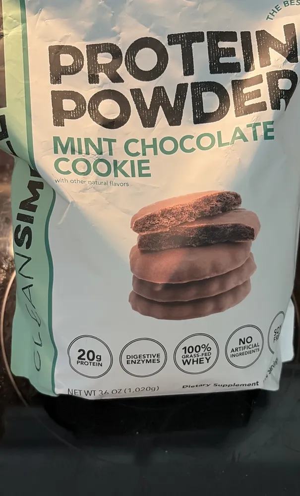 Protein Powder Mint Chocolate Cookie