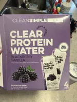Clear Protein Water