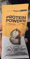 Protein Powder Caramel Toffee