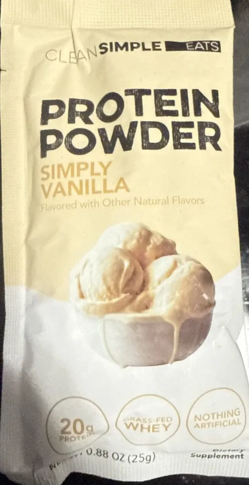 Protein Powder Simply Vanilla