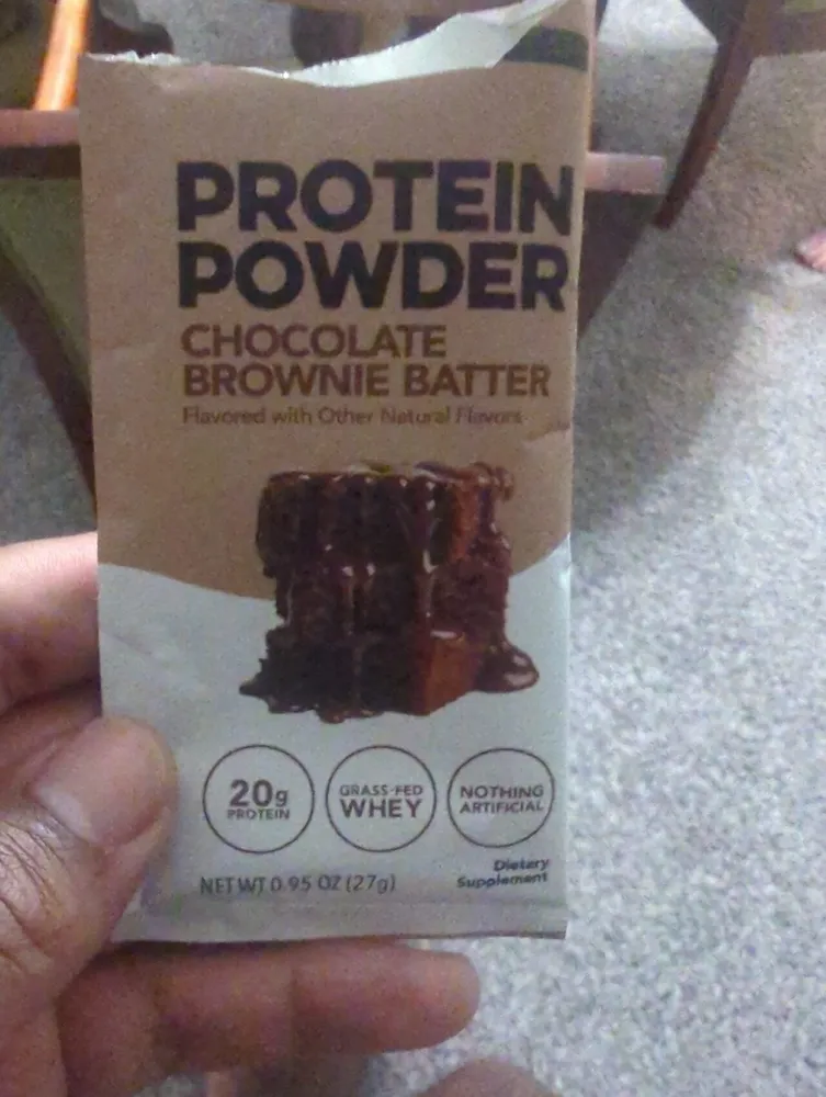 PROTEIN POWDER CHOCOLATE BROWNIE BATTER