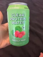 Clear Protein Water Prickly Pear