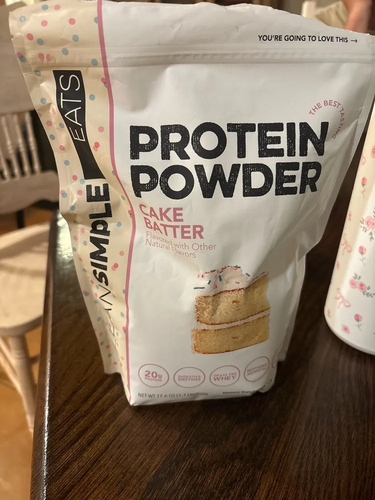 Protein Powder Cake Batter