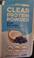 CLEAR PROTEIN POWDER BLUE BAHAMA