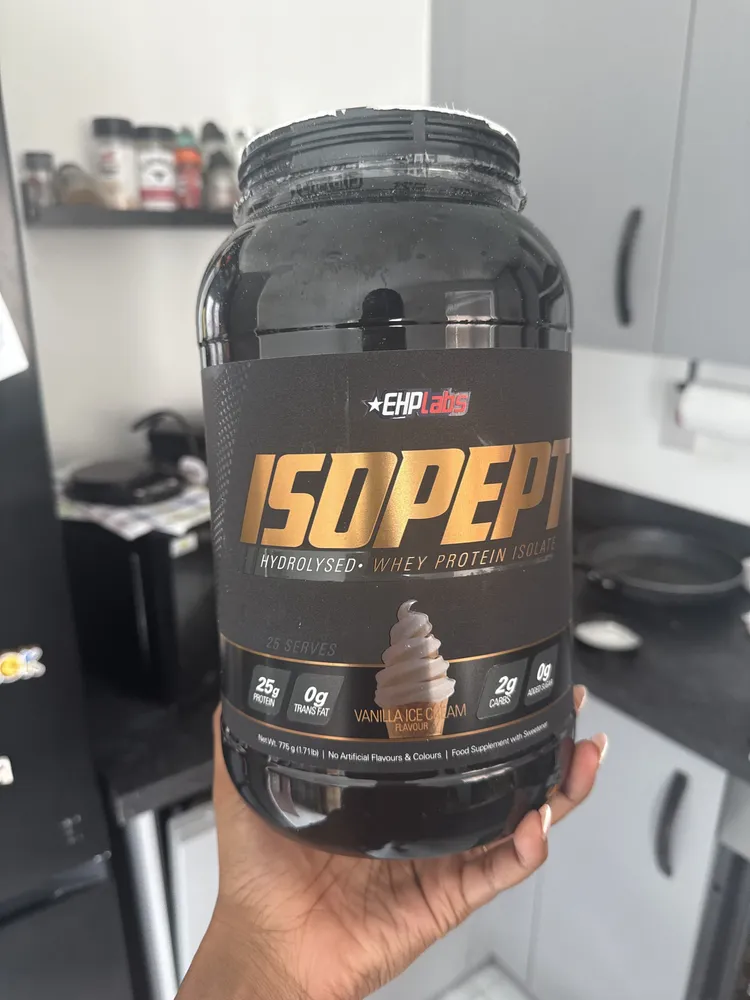Isopept Hydrolysed Whey Protein Isolate Vanilla Ice Cream Flavour