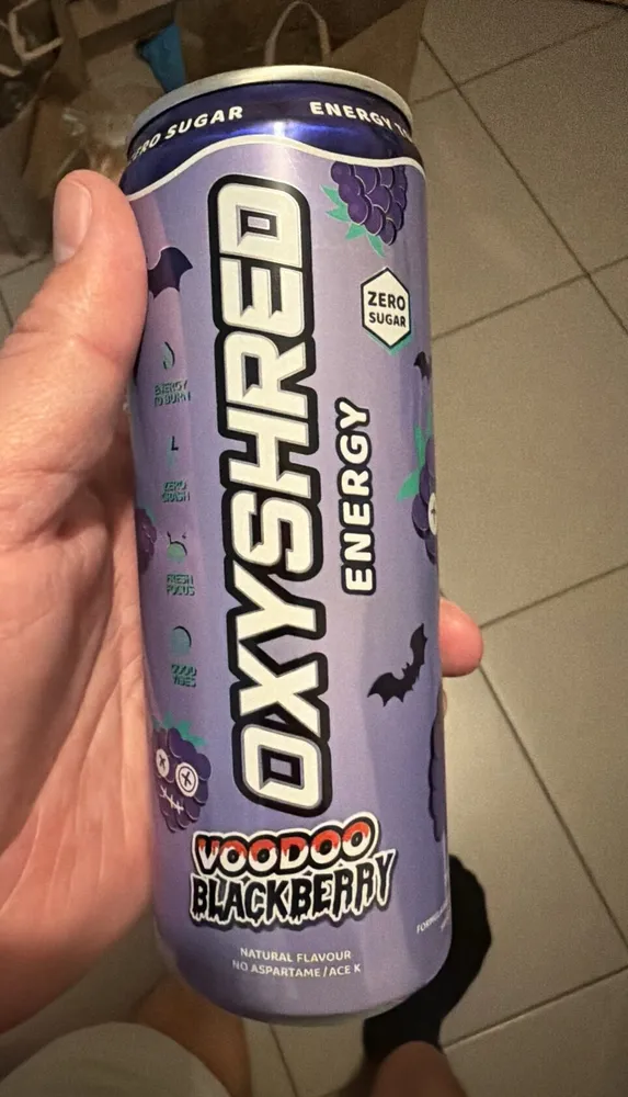 Oxyshred Energy Voodoo Blackberry
