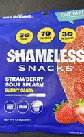 Strawberry Sour Splash Gummy Candy