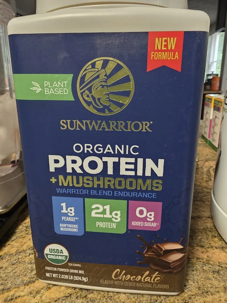 Organic Protein +mushrooms Chocolate
