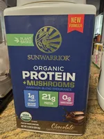 Organic Protein +mushrooms Chocolate