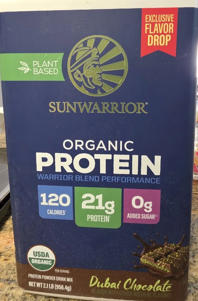 Warrior Blend Dubai Chocolate Organic Protein