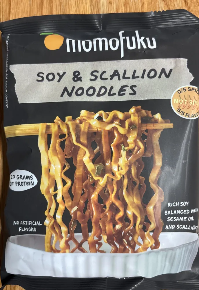 soy & scallion noodles