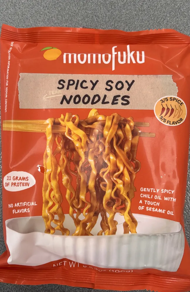 Spicy soy noodles