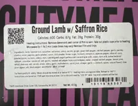 Ground Lamb With Saffron Rice