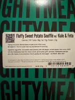 Fluffy Sweet Potato Soufflé w/ Kale&Feta