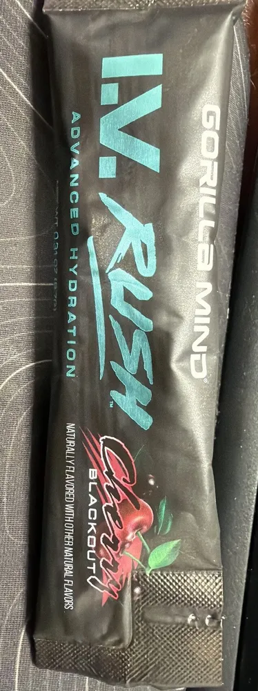I.V. Rush Advanced Hydration- Cherry blackout