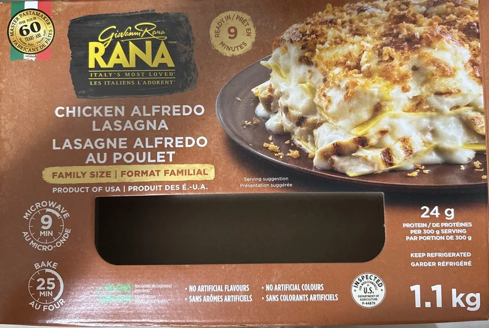 Chicken Alfredo Lasagna
