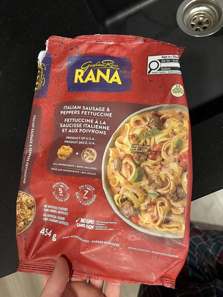 Italian Sausage And Peppers Fettuccine