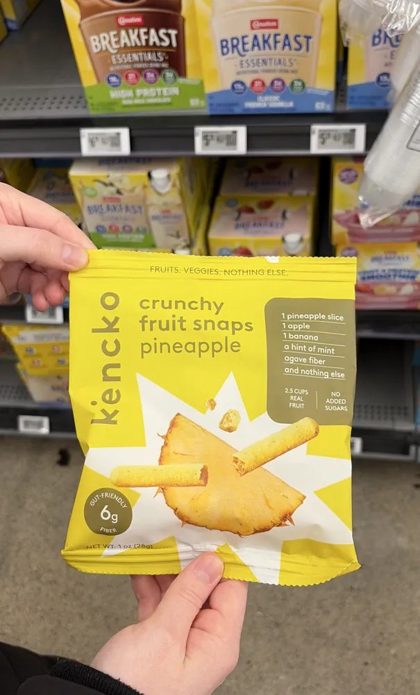 Crunchy Fruit Snaps