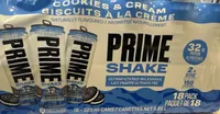 Prime Cookies And Creme Protein Shake