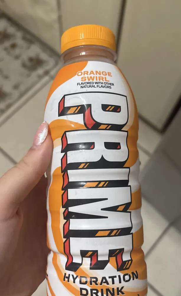 Orange swirl