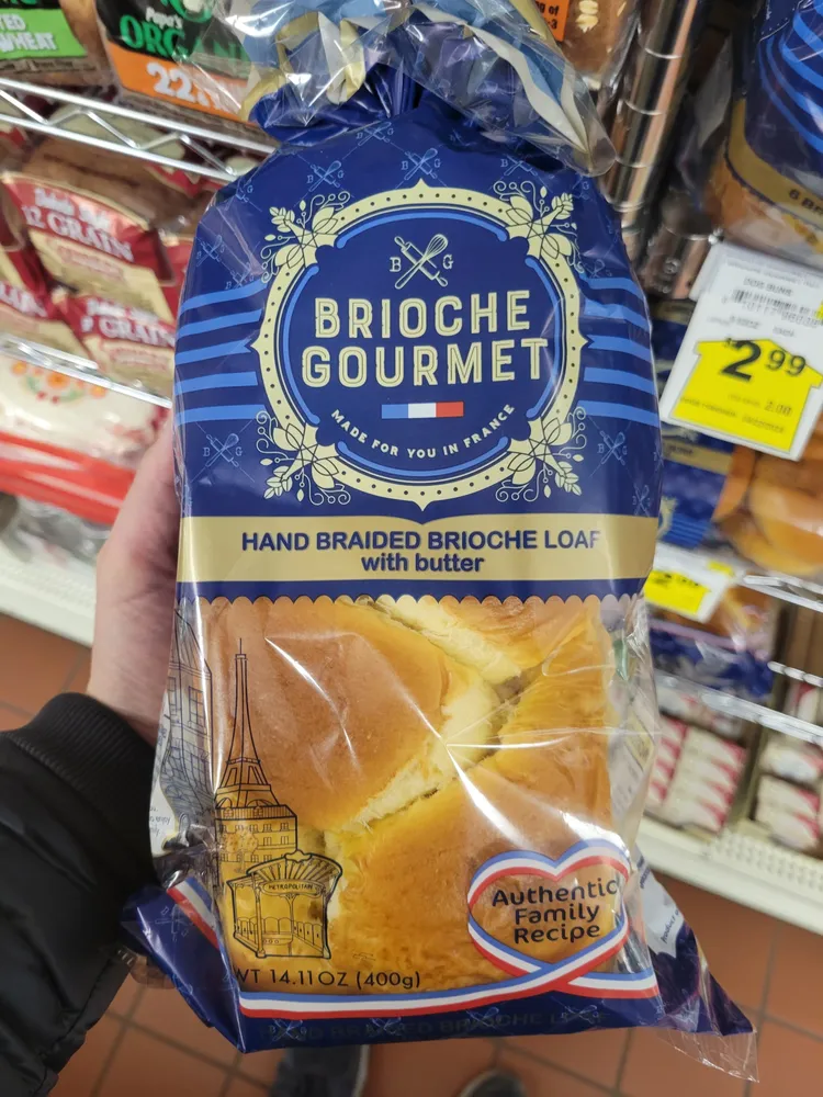 Brioche Gourmet Hand Braider Brioche Loaf