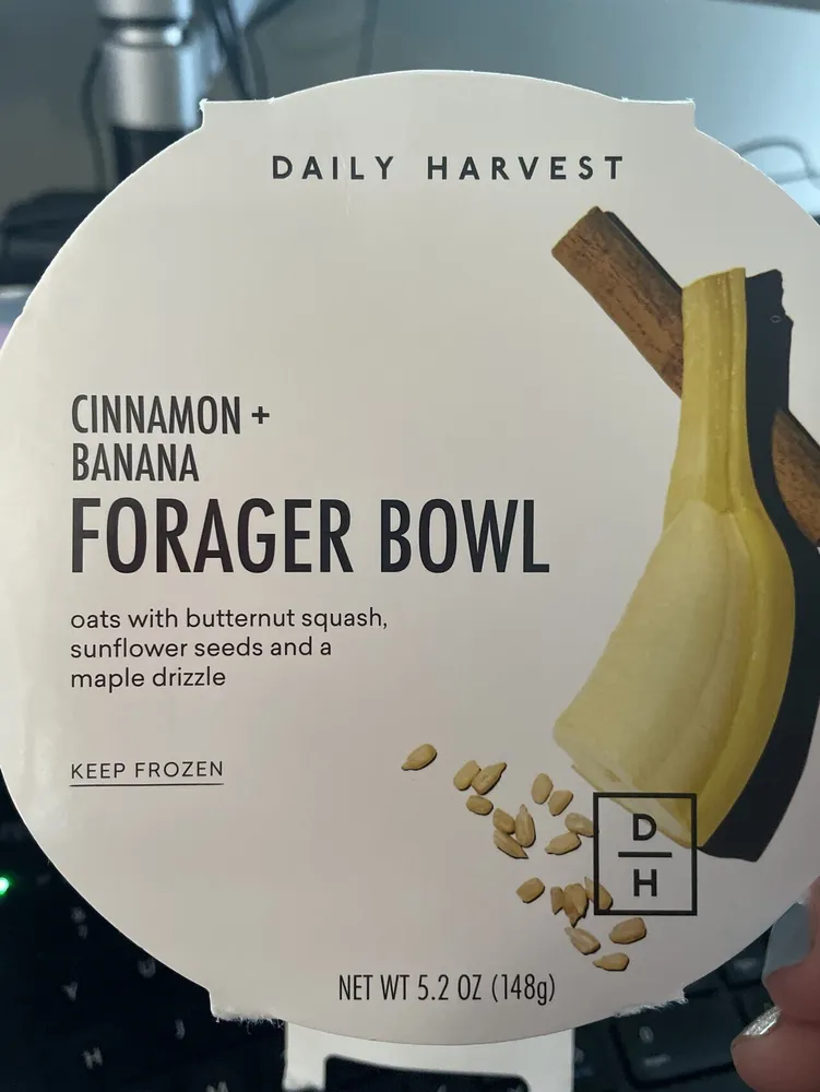 Cinnamon and Banana forager bowl