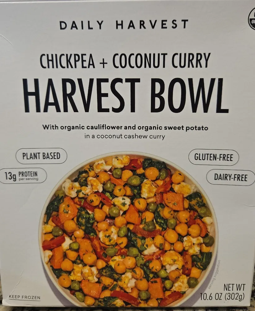 Chickpea Coconut Curry Harvest Bowl