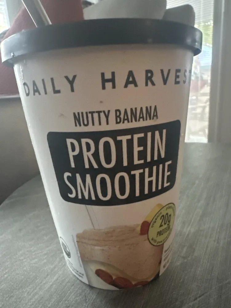 Nutty Banana Protein Smoothie